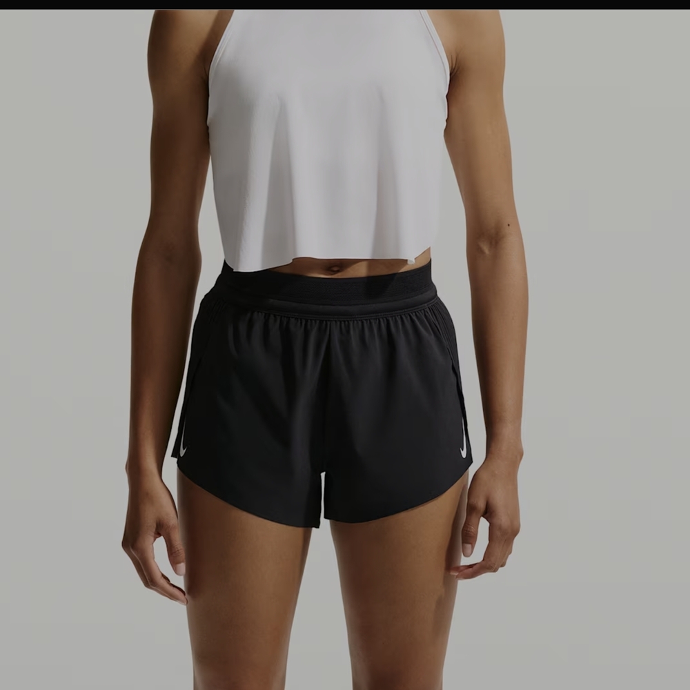 Nike Aeroswift Blue Running Shorts Sz L - Picture 2 of 15